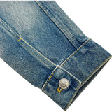 バレンシアガ BALENCIAGA キャンペーンロゴデニムジャケット 487342 ブルー 綿 メンズ デニムジャケット