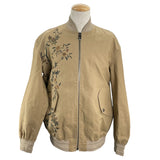 クリスチャン・ディオール Christian Dior フローラルプリントオーバーサイズブルゾン 257C36A3961 ベージュ ポリエステル/コットン レディース ブルゾン