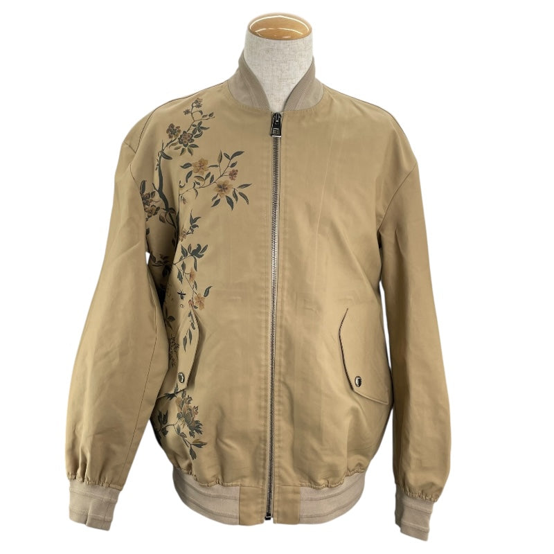 クリスチャン・ディオール Christian Dior フローラルプリントオーバーサイズブルゾン 257C36A3961 ベージュ ポリエステル/コットン レディース ブルゾン