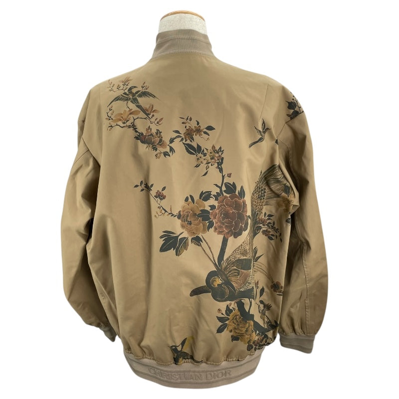 クリスチャン・ディオール Christian Dior フローラルプリントオーバーサイズブルゾン 257C36A3961 ベージュ ポリエステル/コットン レディース ブルゾン