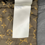 ルイ・ヴィトン LOUIS VUITTON ジップ装飾ショートレザージャケット FILJ79 ブラック レザー レディース その他アウター