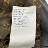 ルイ・ヴィトン LOUIS VUITTON ジップ装飾ショートレザージャケット FILJ79 ブラック レザー レディース その他アウター