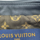 ルイ・ヴィトン LOUIS VUITTON ジップ装飾ショートレザージャケット FILJ79 ブラック レザー レディース その他アウター