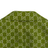 グッチ GUCCI GGジャガードテーラードジャケット 771954 グリーン ウール レディース テーラードジャケット