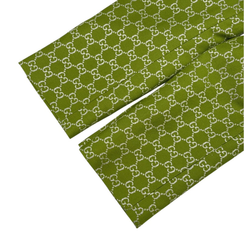 グッチ GUCCI GGジャガードテーラードジャケット 771954 グリーン ウール レディース テーラードジャケット