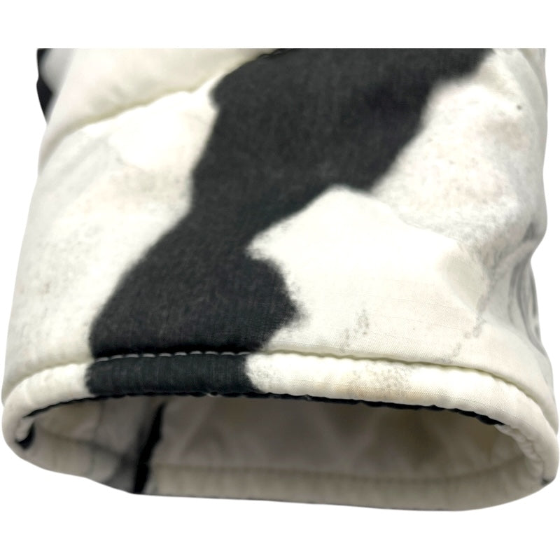 ヴェルサーチ VERSACE 総柄ダウンジャケット BD50381 ホワイト ナイロン レディース ダウンジャケット