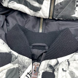 ヴェルサーチ VERSACE 総柄ダウンジャケット BD50381 ホワイト ナイロン レディース ダウンジャケット