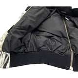 ヴェルサーチ VERSACE 総柄ダウンジャケット BD50381 ホワイト ナイロン レディース ダウンジャケット