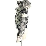 ヴェルサーチ VERSACE 総柄ダウンジャケット BD50381 ホワイト ナイロン レディース ダウンジャケット