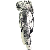 ヴェルサーチ VERSACE 総柄ダウンジャケット BD50381 ホワイト ナイロン レディース ダウンジャケット