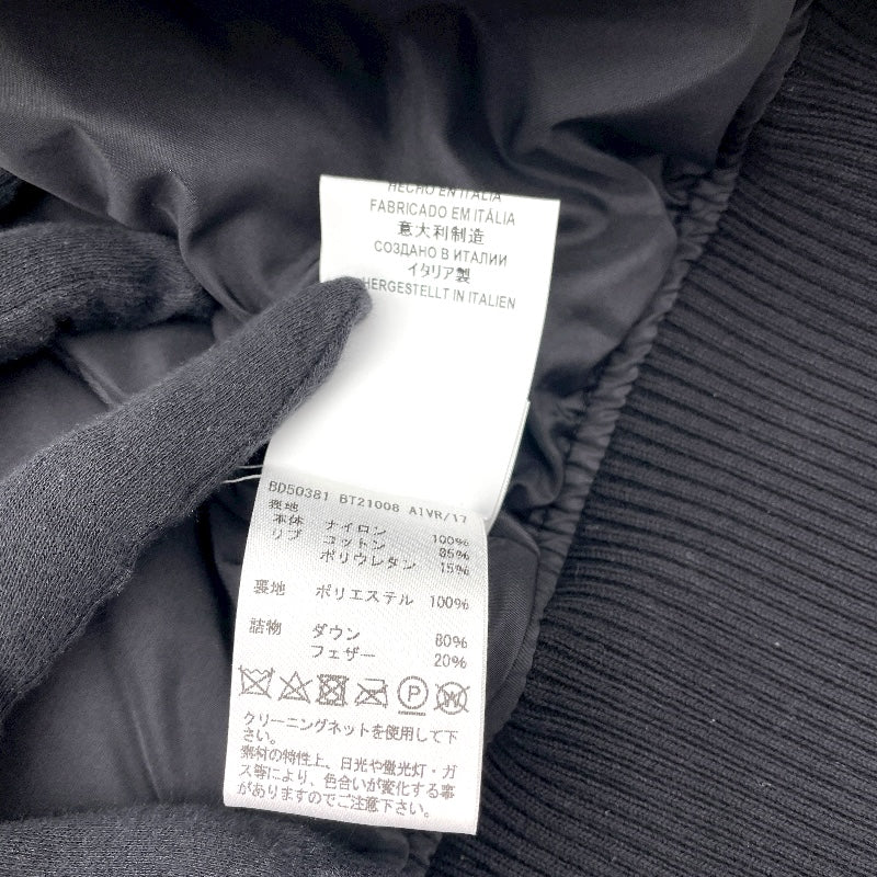 ヴェルサーチ VERSACE 総柄ダウンジャケット BD50381 ホワイト ナイロン レディース ダウンジャケット