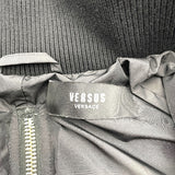 ヴェルサーチ VERSACE 総柄ダウンジャケット BD50381 ホワイト ナイロン レディース ダウンジャケット