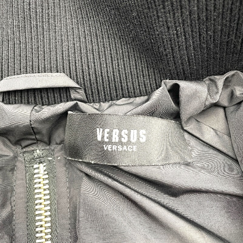 ヴェルサーチ VERSACE 総柄ダウンジャケット BD50381 ホワイト ナイロン レディース ダウンジャケット