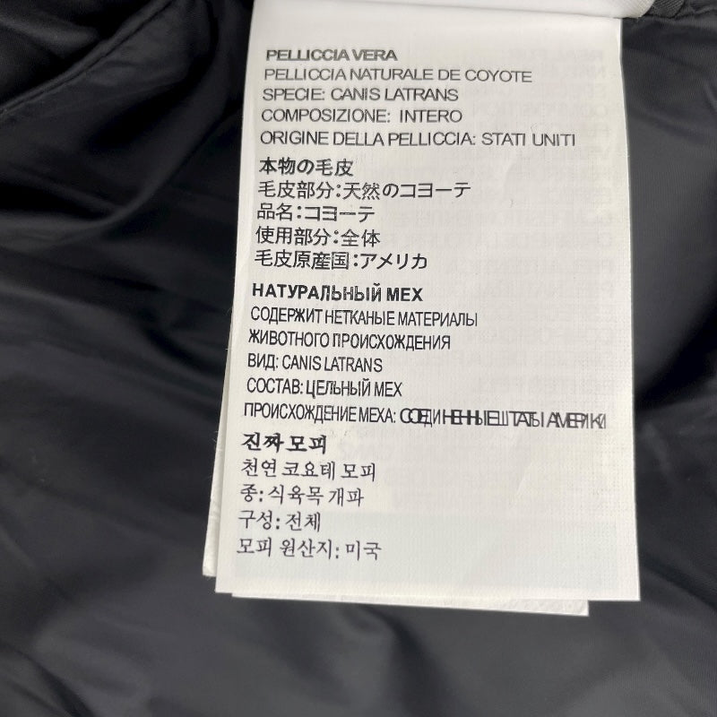 カナダグース CANADA GOOSE SHELBURNE PARKA ダウンコート 3802L ブラック ポリエステル レディース ダウンジャケット