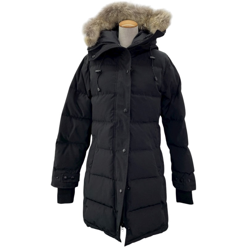 カナダグース CANADA GOOSE SHELBURNE PARKA ダウンコート 3802L ブラック ポリエステル レディース ダウンジャケット