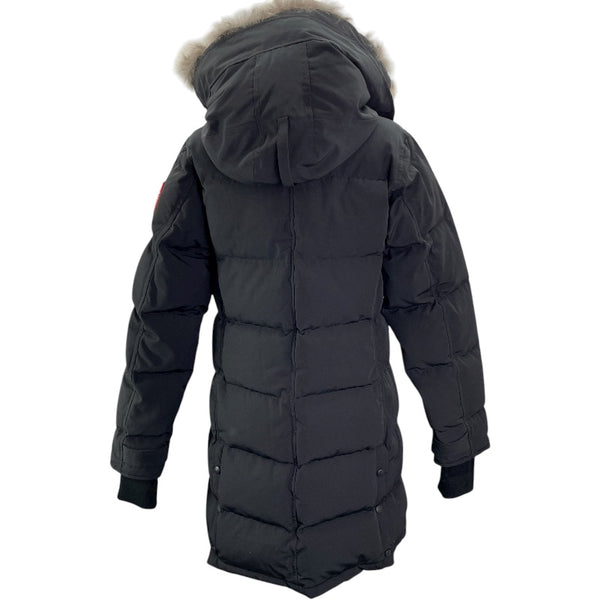 カナダグース CANADA GOOSE SHELBURNE PARKA ダウンコート 3802L ブラック ポリエステル レディース ダウンジャケット