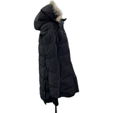 カナダグース CANADA GOOSE SHELBURNE PARKA ダウンコート 3802L ブラック ポリエステル レディース ダウンジャケット