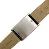 カルティエ Cartier タンクバスキュラメントLM W1016055 ホワイト ステンレススチール SS メンズ 腕時計