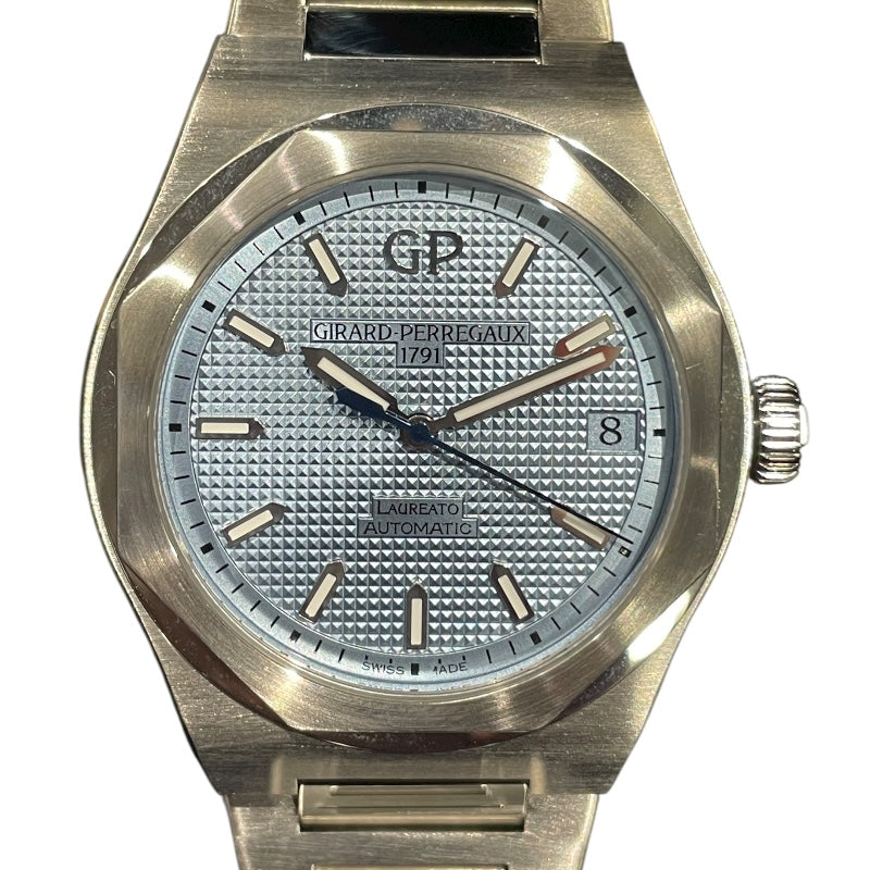 ジラール・ペルゴ GIRARD PERREGAUX ロレアート グレイシャー 日本50本限定 81010-11-200711A アイスブルー SS メンズ 腕時計