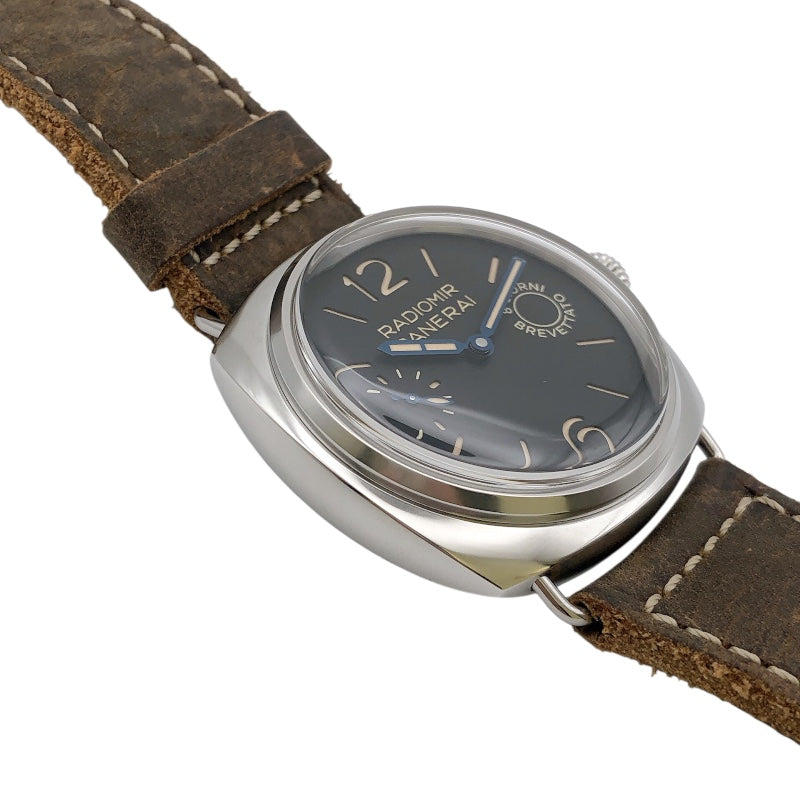 パネライ PANERAI ラジオミール 8デイズ PAM0992 ブラック SS メンズ 腕時計