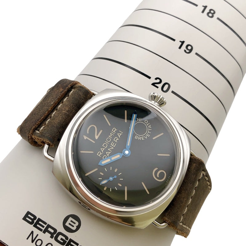 パネライ PANERAI ラジオミール 8デイズ PAM0992 ブラック SS メンズ 腕時計