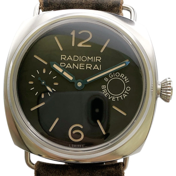 パネライ PANERAI ラジオミール 8デイズ PAM0992 ブラック SS メンズ 腕時計