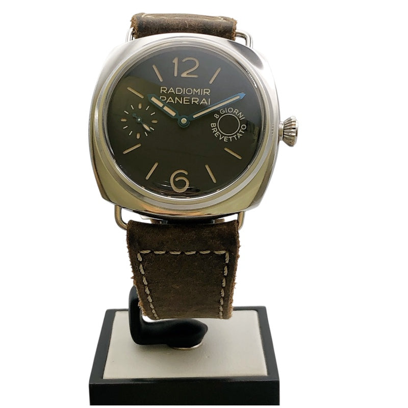 パネライ PANERAI ラジオミール 8デイズ PAM0992 ブラック SS メンズ 腕時計