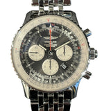 ブライトリング BREITLING ナビタイマーB01 クロノグラフラトラパンテ45 AB031021/BF77 ブラック SS メンズ 腕時計