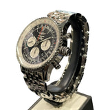 ブライトリング BREITLING ナビタイマーB01 クロノグラフラトラパンテ45 AB031021/BF77 ブラック SS メンズ 腕時計