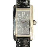 カルティエ Cartier タンク アメリカンSM W2605129 WG/レザー クオーツ レディース 腕時計