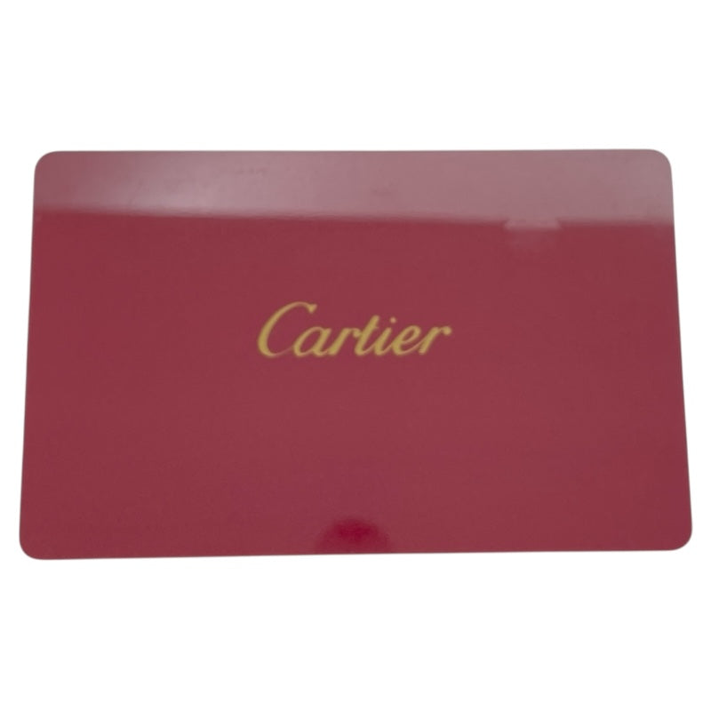 カルティエ Cartier ミスパシャ 30mm WJ124028 シルバー K18PG/革ベルト クオーツ レディース 腕時計
