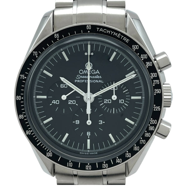 オメガ OMEGA スピードマスター プロフェッショナル 銀河鉄道999モデル 3571.50 ブラック SS 手巻き メンズ 腕時計