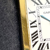 カルティエ Cartier タンクソロ LM W1018855 シルバー YG/SS クオーツ メンズ 腕時計