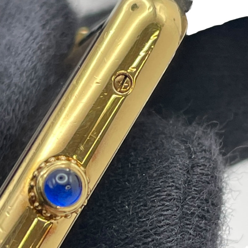 カルティエ Cartier タンクソロ LM W1018855 シルバー YG/SS クオーツ メンズ 腕時計
