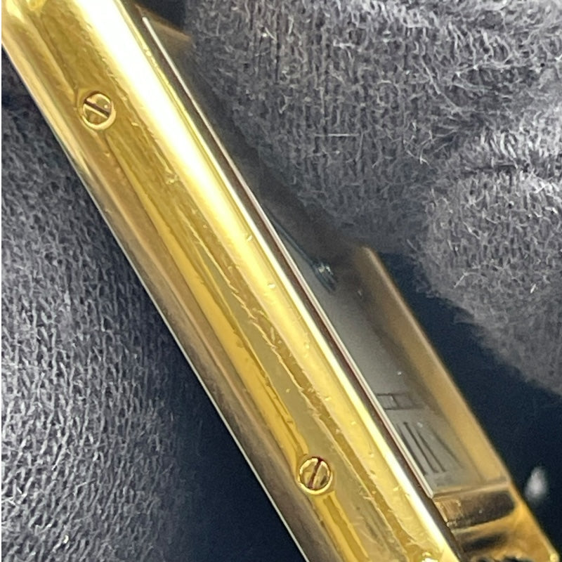 カルティエ Cartier タンクソロ LM W1018855 シルバー YG/SS クオーツ メンズ 腕時計