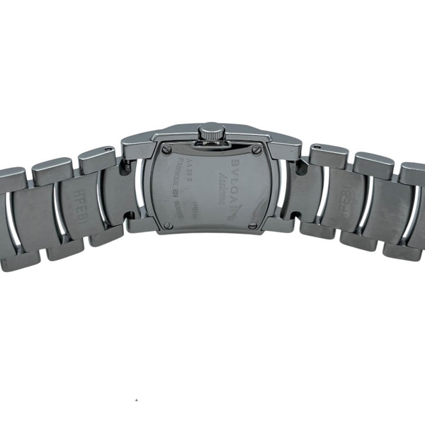 ブルガリ BVLGARI アショーマD AA26BSS ブラック SS クオーツ レディース 腕時計