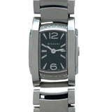 ブルガリ BVLGARI アショーマD AA26BSS ブラック ステンレススチール クオーツ レディース 腕時計