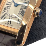 カルティエ Cartier タンク アメリカン SM W2607456 アイボリー K18PG クオーツ ユニセックス 腕時計