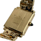 カルティエ Cartier タンク オビュ LM W15122N7 シルバー K18YG クオーツ レディース 腕時計