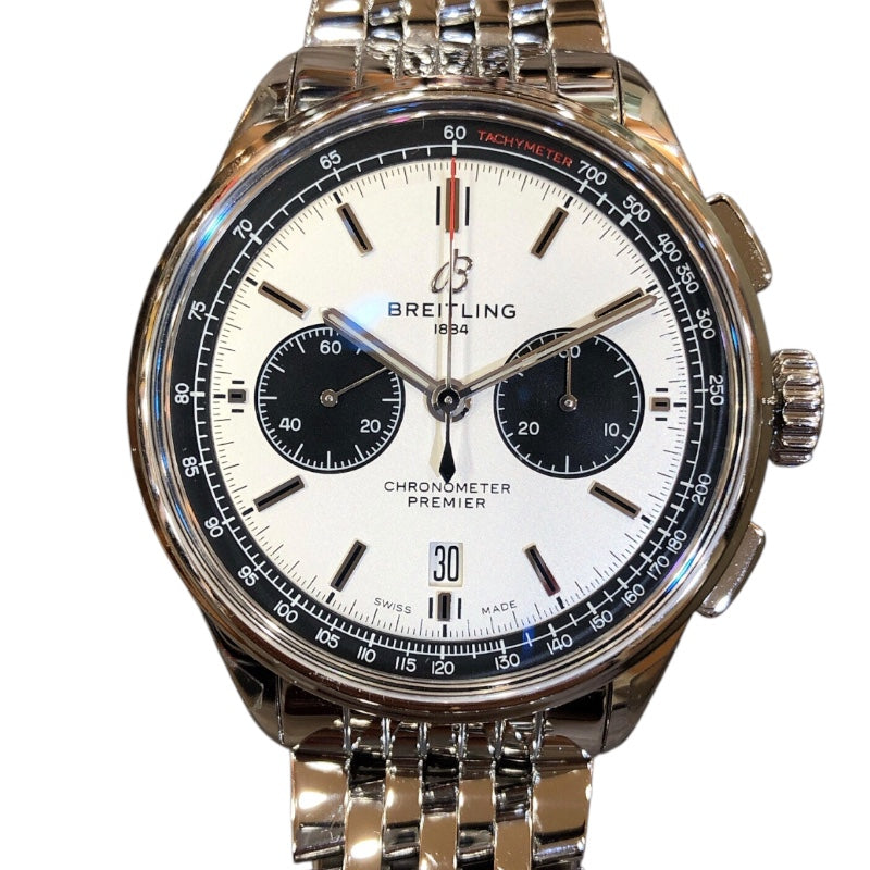 ブライトリング BREITLING プレミエB01 クロノグラフ42 AB0118221G1A1 シルバー SS メンズ 腕時計