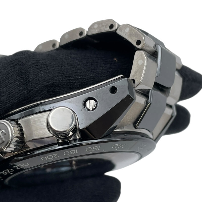 グランドセイコー Grand Seiko スポーツコレクション スプリングドライブ クロノグラフ GMT SBGC219 ブルー チタン/セラミック 自動巻き メンズ 腕時計