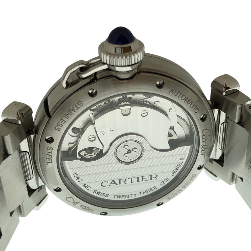 カルティエ Cartier パシャドゥカルテイエ WSPA0013 SS ユニセックス 腕時計