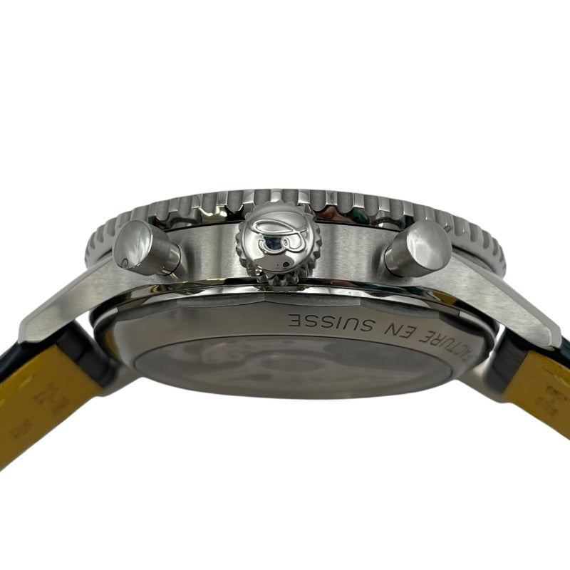 ブライトリング BREITLING ナビタイマーB01 クロノグラフ 41 AB0139 シルバー SS/革ベルト 自動巻き メンズ 腕時計