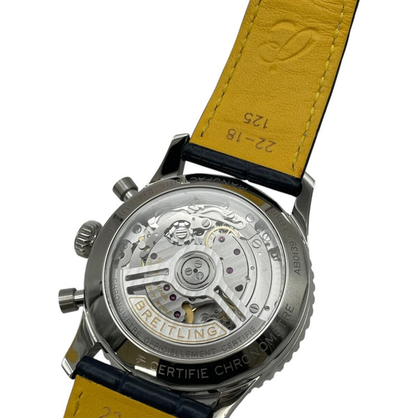 ブライトリング BREITLING ナビタイマーB01 クロノグラフ 41 AB0139 シルバー SS/革ベルト 自動巻き メンズ 腕時計