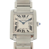 カルティエ Cartier タンクフランセーズMM W51011Q3 SS メンズ 腕時計