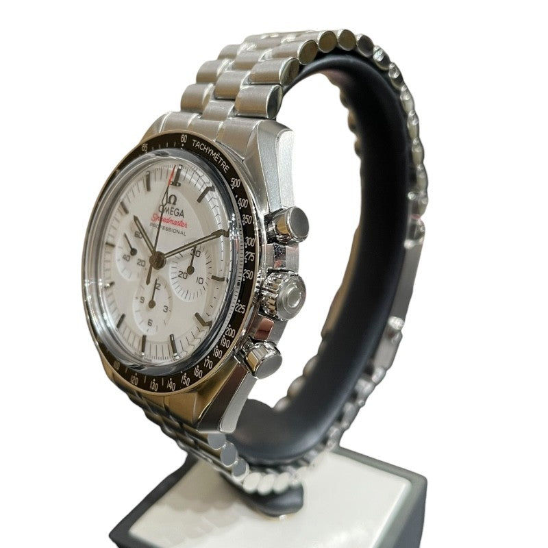 オメガ OMEGA スピードマスター ムーンウォッチ プロフェッショナルコーアクシャル 310.30.42.50.04.001 ホワイト SS メンズ 腕時計