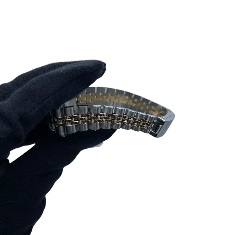 ロレックス ROLEX オイスターパーペチュアル デイト 6917 ゴールド K18YG/SS 自動巻き レディース 腕時計