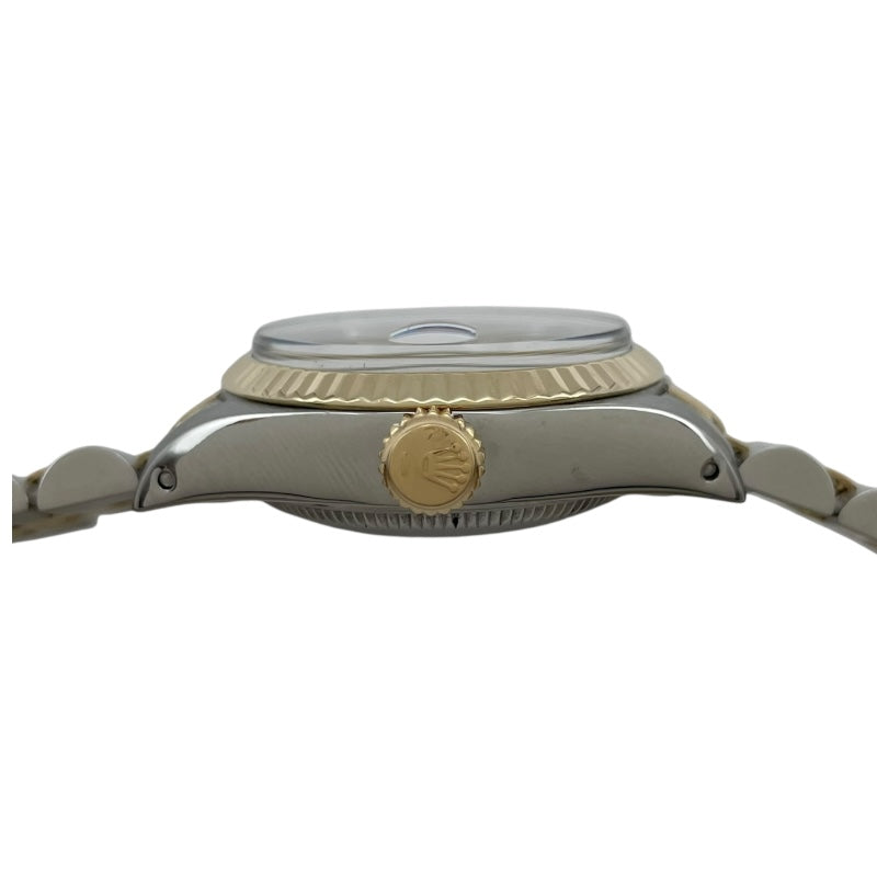 ロレックス ROLEX オイスターパーペチュアル デイト 6917 ゴールド K18YG/SS 自動巻き レディース 腕時計