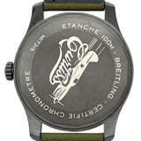 ブライトリング BREITLING アビエーター 8 オートマティック41 ブラックスチール カーティス ウォーホーク M173152A1L1X1 カーキ SS 自動巻き メンズ 腕時計