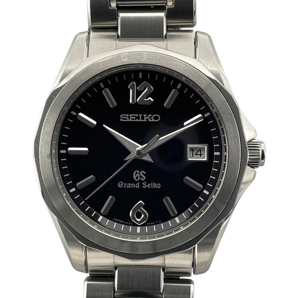 グランドセイコー Grand Seiko 9F　クォーツ SBGX035 ブラック SS クオーツ メンズ 腕時計